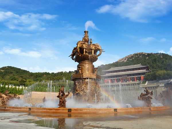 《吉祥平安谷》  安放威海石島赤山風景區